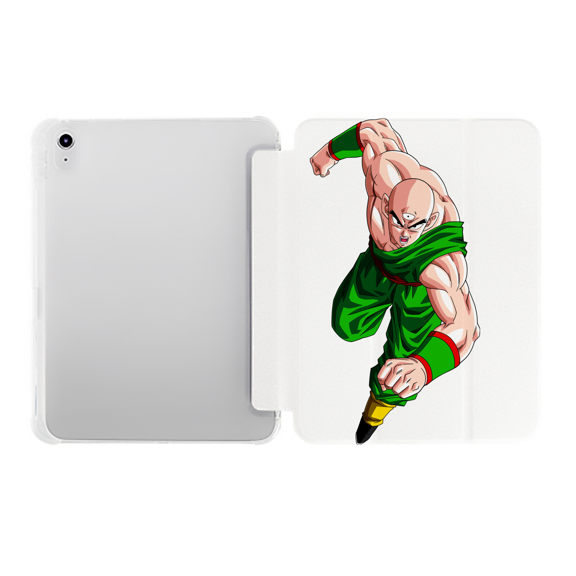（画像用） ドラゴンボール DRAGON BALL IPad ケース ペン収納付き 三つ折りスタンド PUレザー×シリコン 対応機種9.5/10.5/10.9インチ